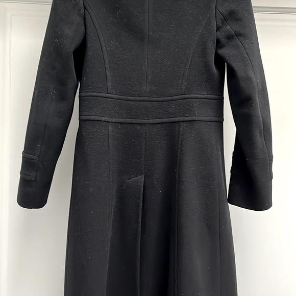 STEVE BY SEARLE Black Wool Coat - Picture 7 of 7